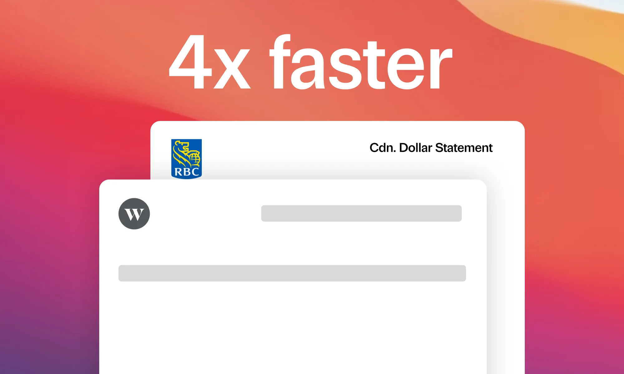Faster PDF statement imports in Greenline