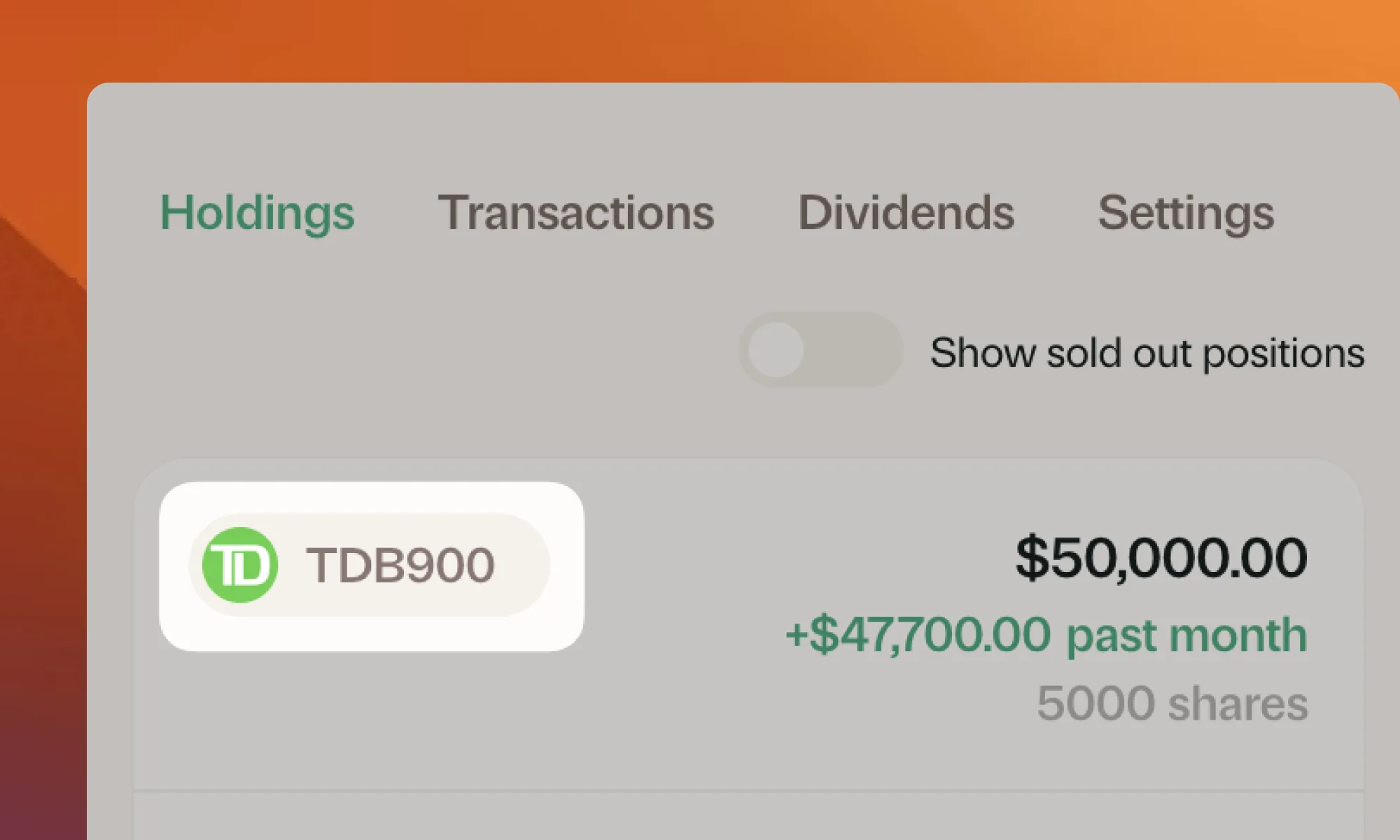 Mutual fund provider logos in Greenline